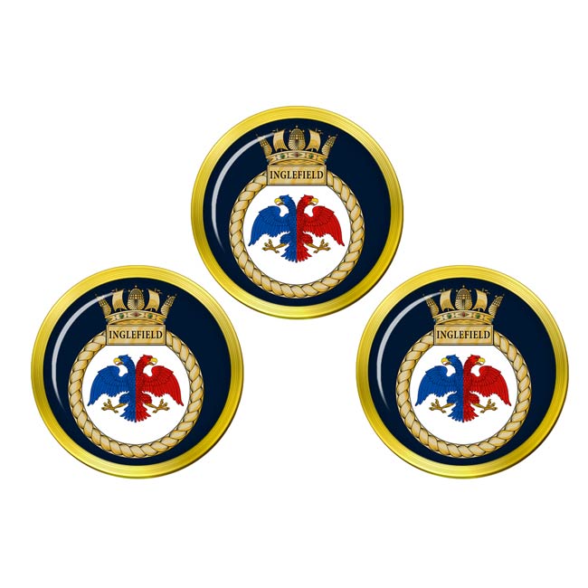 UK Gift Shop HMS Inglefield, Royal Navy Golf Ball Markers