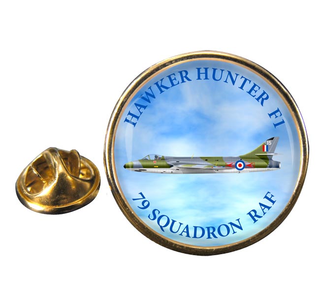 Hawker Hunter F1 Round Lapel