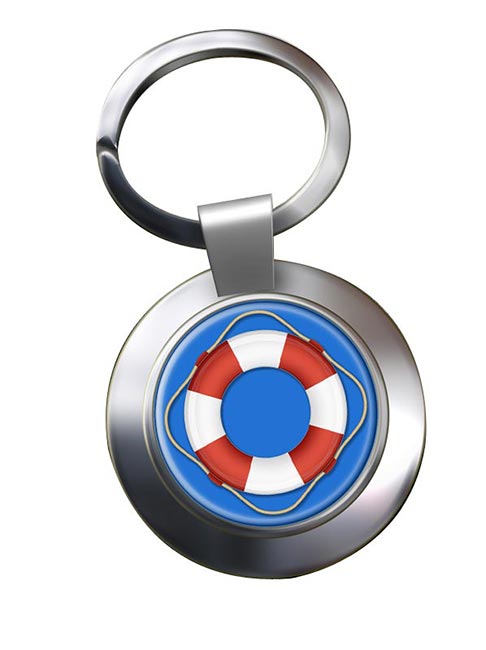 Lifebuoy Chrome Key Ring