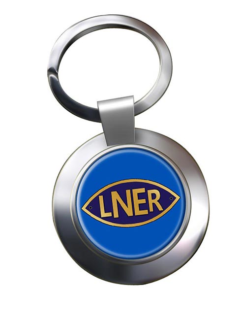 LNER Chrome Key Ring