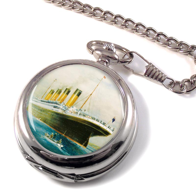 Titanic Stern Pocket Watch