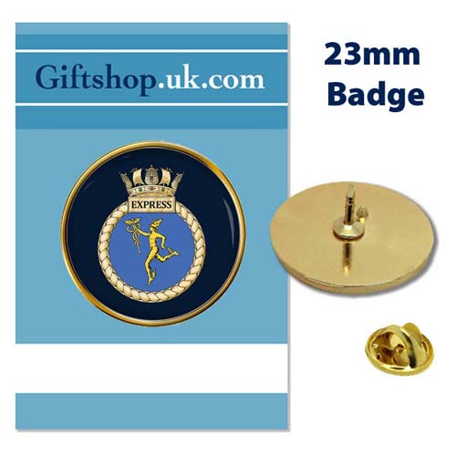 UK Gift Shop HMS Express, Royal Navy Pin Badge