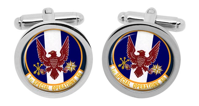 1st Special Operations Squadron USAF Cufflinks in Box