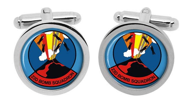 23d Bomb Squadron USAF Cufflinks in Box