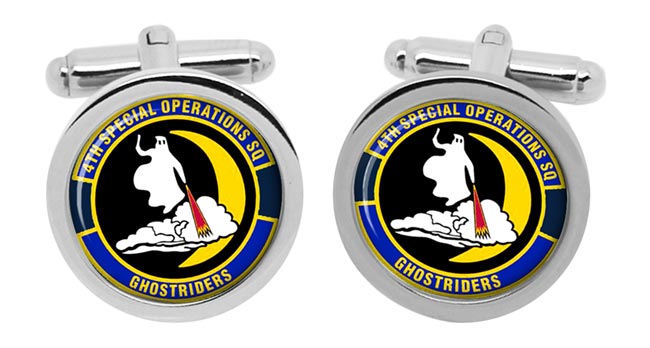 4th Special Operations Squadron USAF Cufflinks in Box