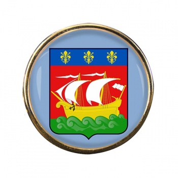 La Rochelle (France) Round Pin Badge