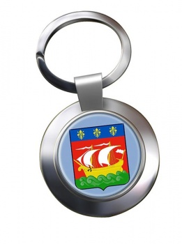 La Rochelle (France) Metal Key Ring