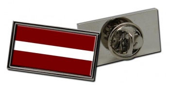 Latvia Latvija Flag Pin Badge