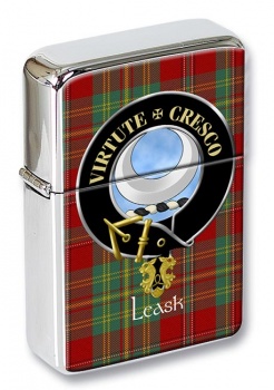 Leask Scottish Clan Flip Top Lighter
