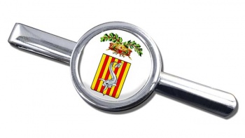 Provincia di Lecce (Italy) Round Tie Clip