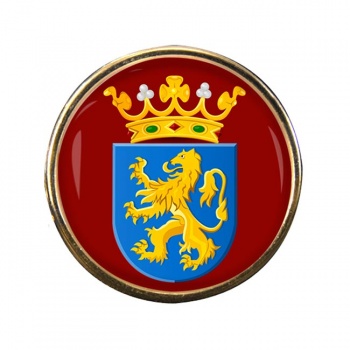 Leeuwarden (Netherlands) Round Pin Badge