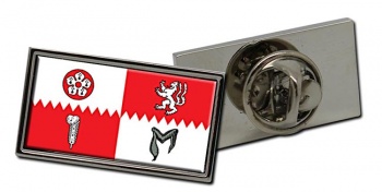 Leicestershire (England) Flag Pin Badge