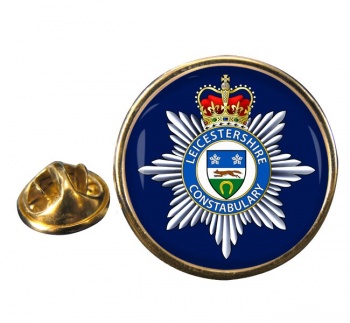 Leicestershire Constabulary Round Pin Badge