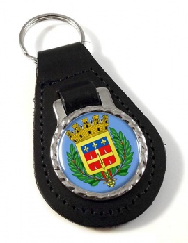 Le Mans (France) Leather Key Fob