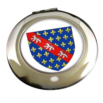 La Marche (France) Round Mirror