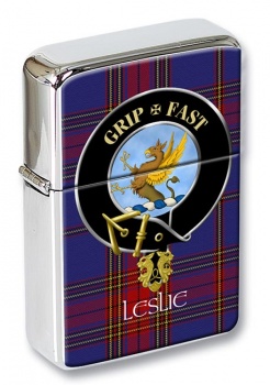 Leslie Scottish Clan Flip Top Lighter