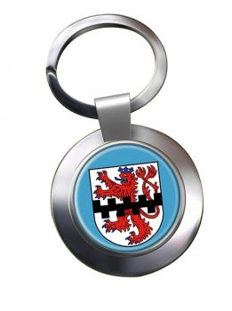 Leverkusen (Germany) Metal Key Ring