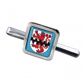 Leverkusen (Germany) Square Tie Clip