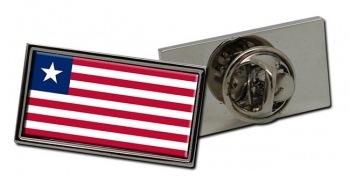 Liberia Flag Pin Badge