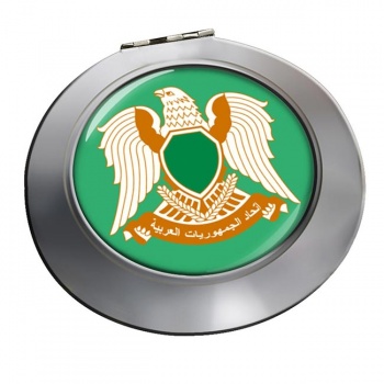 Libya 1977-2011 Round Mirror