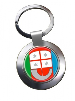 Liguria (Italy) Metal Key Ring