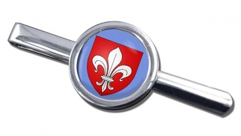 Lille (France) Round Tie Clip