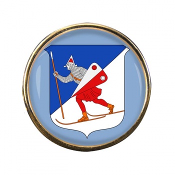 Lillehammer (Norway) Round Pin Badge