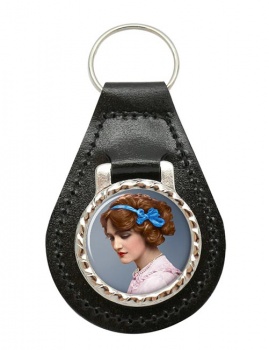 Lily Elsie Leather Key Fob