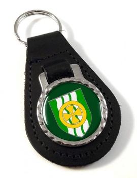 County Limerick (Ireland) Leather Key Fob