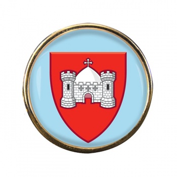 Limerick City (Ireland) Round Pin Badge