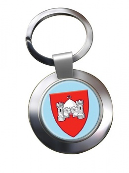 Limerick City (Ireland) Metal Key Ring