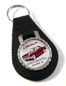 Lincoln Continental Mk II Leather Key Fob