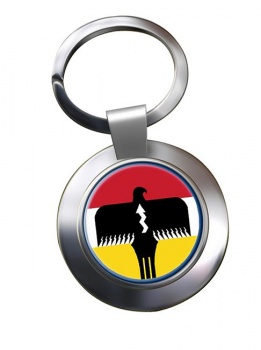 Lipan Apache Nation (Tribe) Metal Key Ring