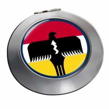 Lipan Apache Nation (Tribe) Round Mirror