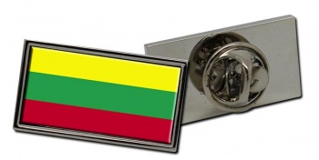 Lithuania Lietuva Flag Pin Badge