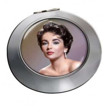 Elizabeth Taylor Chrome Mirror