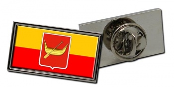 Łódź (Poland) Flag Pin Badge