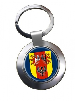 Lodzkie (Poland) Metal Key Ring