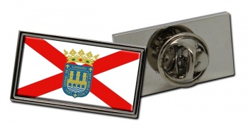 Logrono (Spain) Flag Pin Badge