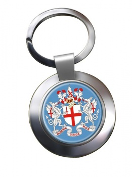 London (England) Metal Key Ring