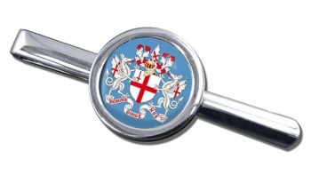 London (England) Round Tie Clip