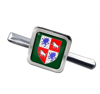 County Longford (Ireland) Square Tie Clip