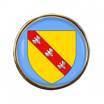 Lorraine (France) Round Pin Badge