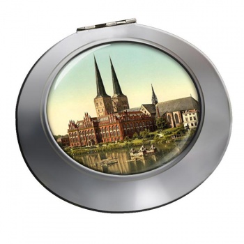 Lubeck Cathedral Germany Chrome Mirror