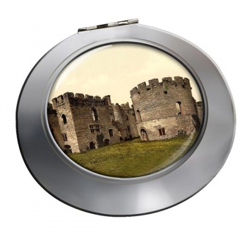 Ludlow Castle Chrome Mirror