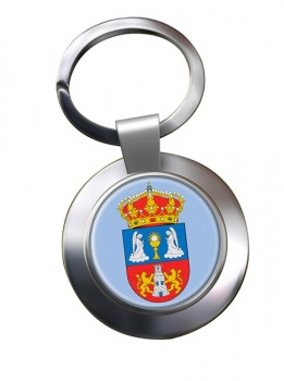 Lugo (Spain) Metal Key Ring