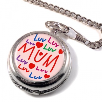 Love Mum Pocket Watch