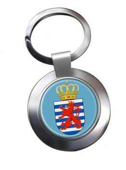 Grand-Duche de Luxembourg Metal Key Ring