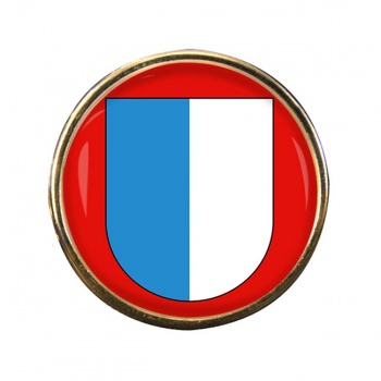 Lucerne (Switzerland) Round Pin Badge
