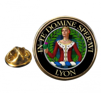 Lyon (France) Round Pin Badge